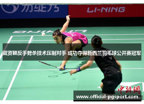 戴资颖反手劈杀技术压制对手 成功夺得新西兰羽毛球公开赛冠军